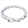 Патч-корд 4 пары, 2хRJ45, 3м, Кат.5e, UTP, белый, slim (тонкий), колпачок с язычком, LSZH, ITK PC08-C5EUL-3M-SL-WT
