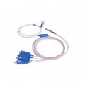 Делитель оптический PLC, 1х4, микрокорпус, 0,9мм, G657 SC/UPC