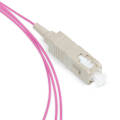 Пигтейл MM, 50/125, (OM4), SC/UPC, 1,5м, LSZH, Cabeus PT-SC-50-OM4
