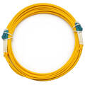 Шнур оптический LC/UPC-LC/UPC, SM, 0,5м, Duplex, желтый, Cabeus FOP(d)-9-LC-LC-0,5m