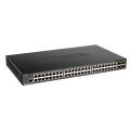 Коммутатор управляемый D-Link DGS-1250-52XMP