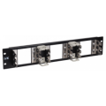 Рама 4U для 18 плинтов типа Krone, LSA-PLUS, черная, ITK KF180-4U05A