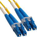 Шнур оптический LC/UPC-LC/UPC, SM, 3м, Duplex, желтый, REXANT 50-2117
