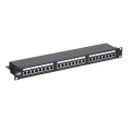 Патч-панель 1U, 19'', 24хRJ45, STP, кат.5е, Dual, ITK PP24-1UC5ES-D05