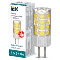 Лампа светодиодная CORN капсула 3,5Вт 230В 4000К керамика G4 IEK