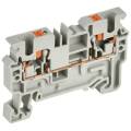 Клемма пружинная CP, Push-in, 4мм2, серая, IEK YCT20-00-K03-004