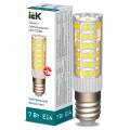 Лампа светодиодная CORN капсула 7Вт 230В 4000К керамика E14 IEK