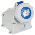 Розетка стационарная ССИ-1132 16А-6ч 220В 2P+PE IP67 IEK