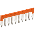 Перемычка JX6-10, гребенчатая, 10PIN, для колодки клеммной CX6, IEK AF-CT40-00-K03-006-EC-10P