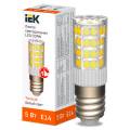 Лампа светодиодная CORN капсула 5Вт 230В 3000К керамика E14 IEK