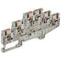 Клемма пружинная CP-ML, Push-in, 3 уровень, 2,5мм2, серая, IEK YCT23-00-3-K03-002