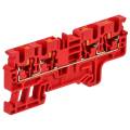 Клемма пружинная CP-MC, Push In, 4 вывода, 4мм2, красная, IEK AF-CT22-00-4-K04-004