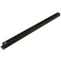 Блок розеток вертикальный 21U, 18 гнезд Schuko, 1Ф 16А, без шнура, PDU, Hyperline SHE-18SH-CB 