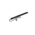 Блок розеток вертикальный 10U, 10 гнезд Schuko, 1Ф 16А, шнур 2,5м, PDU, Hyperline SHE-10SH-AV-SF-2.5EU