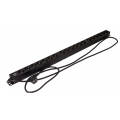 Блок розеток вертикальный 21U, 19 гнезд Schuko, 1Ф 16А, шнур 2,5м, PDU, Hyperline SHE-19SH-2.5EU 
