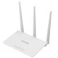 Маршрутизатор беспроводной N300, LAN 3х0,1Гбит/с, TENDA F3 