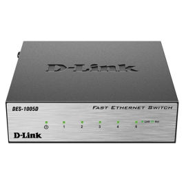 Коммутатор неуправляемый D-link DES-1005D