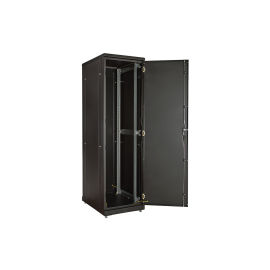 Шкаф напольный 19", 24U, 600х800мм, передняя дверь металл, ССД 130411-01153