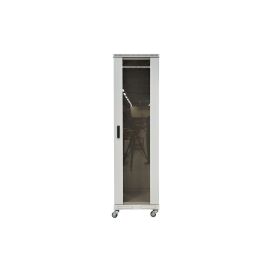 Шкаф напольный 19", 33U, 800х800мм, передняя дверь стекло, ССД 130411-00697