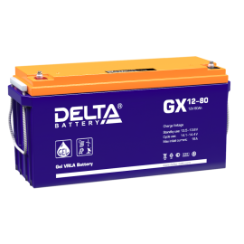 Батарея аккумуляторная DELTA GX 12-80