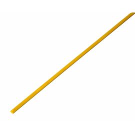 Термоусаживаемая трубка 1,5/0,75мм, желтая, упаковка 50шт. по 1м, REXANT 20-1502