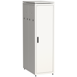 Шкаф сетевой 19", 42U, 600х1000мм, металлическая передняя дверь, серый, LINEA N, ITK LN35-42U61-M