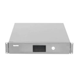 Полка (ящик) для документов 2U, 88х483х460мм, серый, Hyperline TDR3-2U-460-RAL7035
