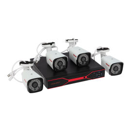 Комплект видеонаблюдения 4 наружные камеры AHD/5.0 1944P, REXANT 45-0550
