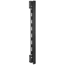 Органайзер вертикальный 45U, 800мм, черный, ITK ZP-CC05-45U-V-0800