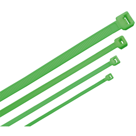 Хомут кабельный 3,6х150мм, зеленый, уп.100шт, ITK HKG-W36-L150