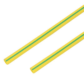 Трубка термоусадочная 6,0/3,0мм, желто-зеленая, уп.50шт. по 1м, PROconnect 55-0607