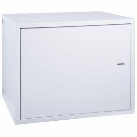 Шкаф антивандальный настенный 8U, 19", 600х400х450мм, распашной, серый, REXANT 04-2252