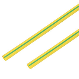 Трубка термоусадочная 10/5,0мм, желто-зеленая, уп.50шт. по 1м, PROconnect 55-1007