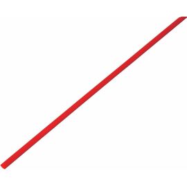 Термоусаживаемая трубка 2,5/1,25мм, красная, упаковка 50шт. по 1м, REXANT 20-2504