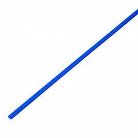 Трубка термоусадочная 4,0/2,0мм, синяя, уп.50 шт. по 1м, PROconnect 55-0405