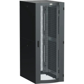 Шкаф серверный 19", 48U, 750х1200мм, перед.двухст.перф.дв,зад.перф,чер, LINEA S, ITK LS05-48U72-2PP