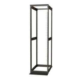 Стойка двухрамная 19", 42U, 550х2070мм, черная, Hyperline ORK2A-4281-RAL9005