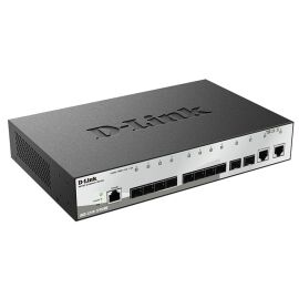 Коммутатор D-Link DGS-1210-12TS/ME/B1A, управляемый 2 уровня с 10 портами 1000Base-X SFP и 2 портами 10/100/1000Base-T