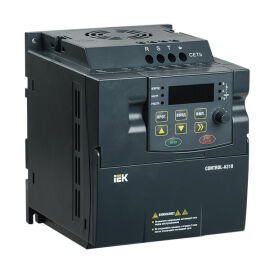 Преобразователь частоты CONTROL-A310 220В, 1Ф 0,75 kW 4A, IEK CNT-A310U13V0075TEZ