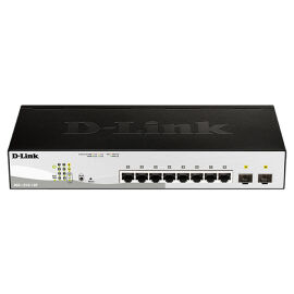 Коммутатор настраиваемый D-link WebSmart DGS-1210-10P/F1