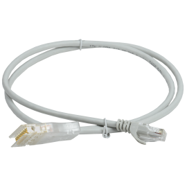 Патч-корд UTP 4 пары, Кат.5е, RJ45-110, 3м, серый, PVC, ITK PC01-11045-4P3M