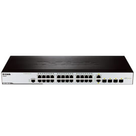 Коммутатор управляемый D-link DES-3200-28/UPS/С