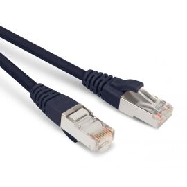 Патч-корд FTP 4 пары, Кат.5e, 2хRJ45, 3м, черный, LSZH, Hyperline PC-LPM-STP-RJ45-RJ45-C5e-3M-LSZH-BK