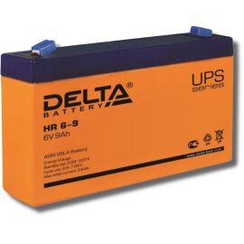 Батарея аккумуляторная DELTA HR 6-9, (6В, 9Ач)