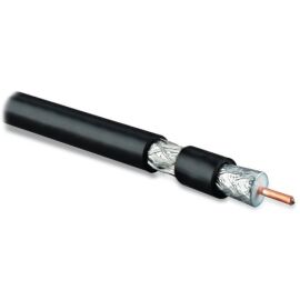 Кабель оаксиальный RG-11 75 Ом, PVC, уп.500м, черный, Hyperline COAX-RG11-500