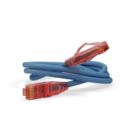 Патч-корд UTP 4 пары, Кат.5е, 2хRJ45, 15м, синий, LSZH, Hyperline PC-LPM-UTP-RJ45-RJ45-C5e-15M-LSZH-BL