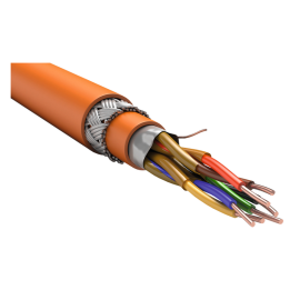 Кабель бронированный RS-485, 1х2х0,98, Кнг(А)-FRHF, оранж., 200м, ITK FR1-01-F-6427