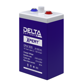 Батарея аккумуляторная DELTA OPzV 300, Xpert (2В, 300Ач)