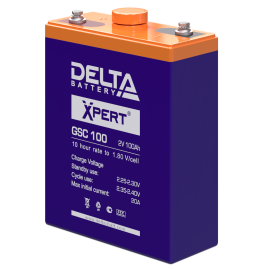 Батарея аккумуляторная DELTA GSC 100, Xpert (2В, 100Ач)