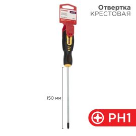 Отвертка крестовая PH1х150мм, REXANT 12-6405